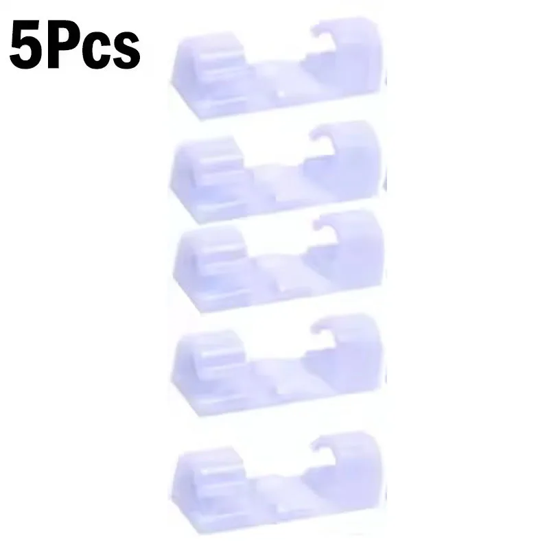 Cable Organizer Clips Wire Holder Self Adhesive Desktop Cord Management for PC Mouse USB Power Cord Fixer Wall Car Home Office