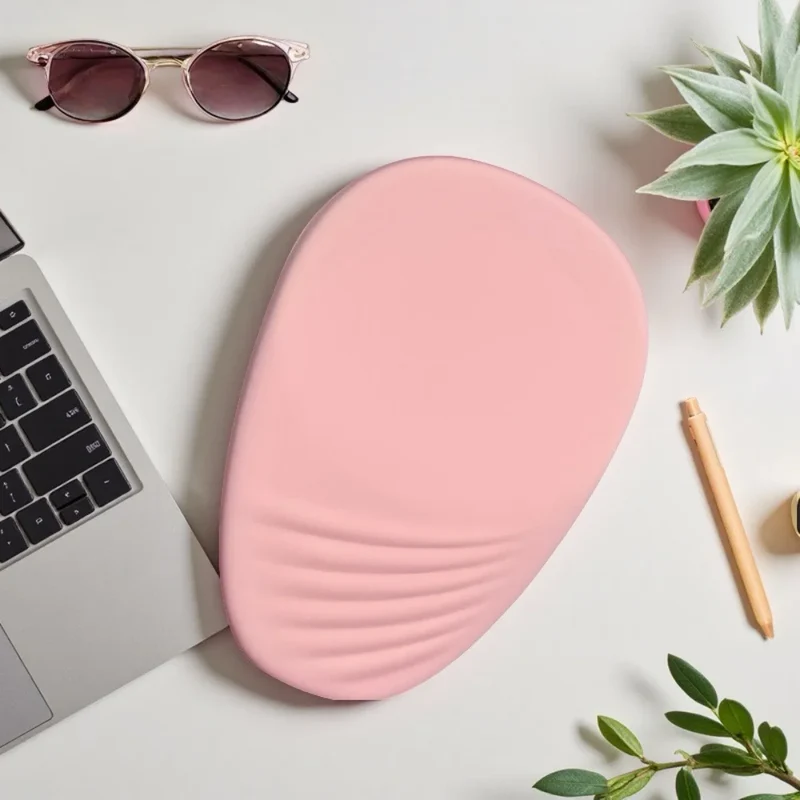 Ergonomic Wrist Rest Mouse Pad Comfortable Wrist Support Non Slip High Elastic Memory Cotton Mousepad For PC Laptop Computer