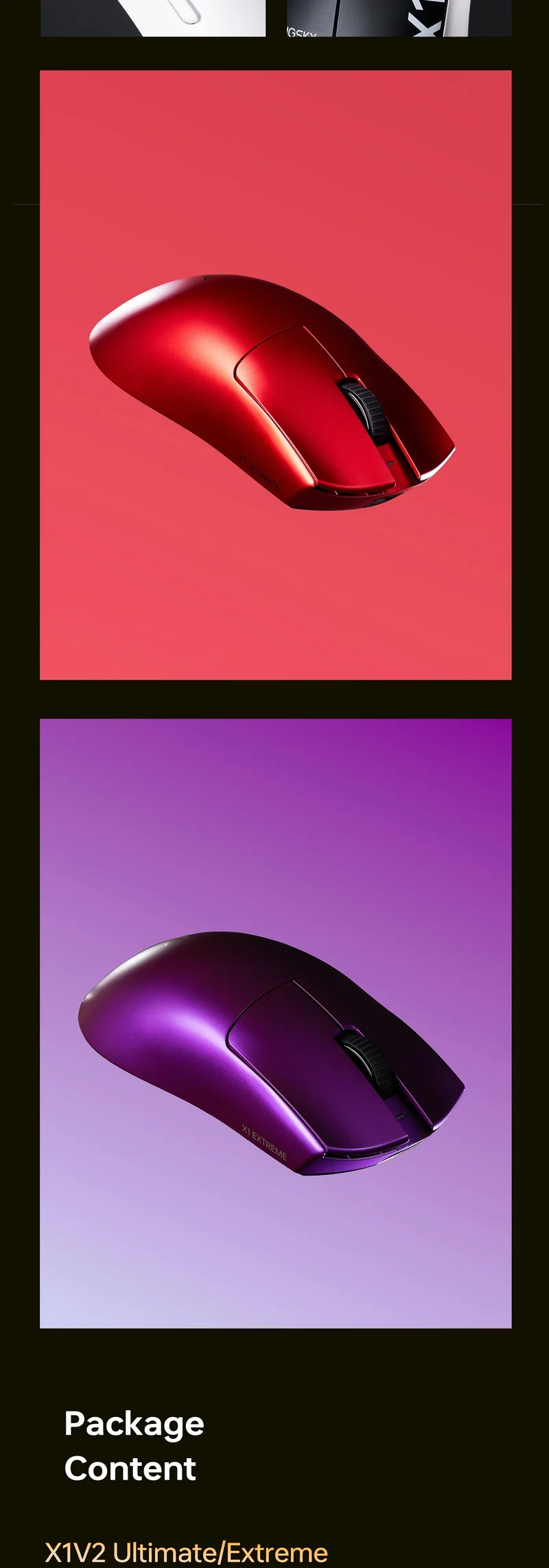 ATK Blazing Sky X1V2/X1 Air+ Wireless Mouse Dual Mode Paw 3950ultra 8k Return Rate Custom Ergonomics E-Sport Gaming Ofiice Mouse