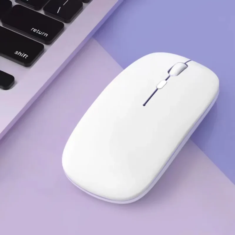 Wireless Bluetooth Mouse Gamer For MacBook iPad Laptop Computer Replaceable Battery Bluetooth Mouse Adjustable 800/1200/1600DPI