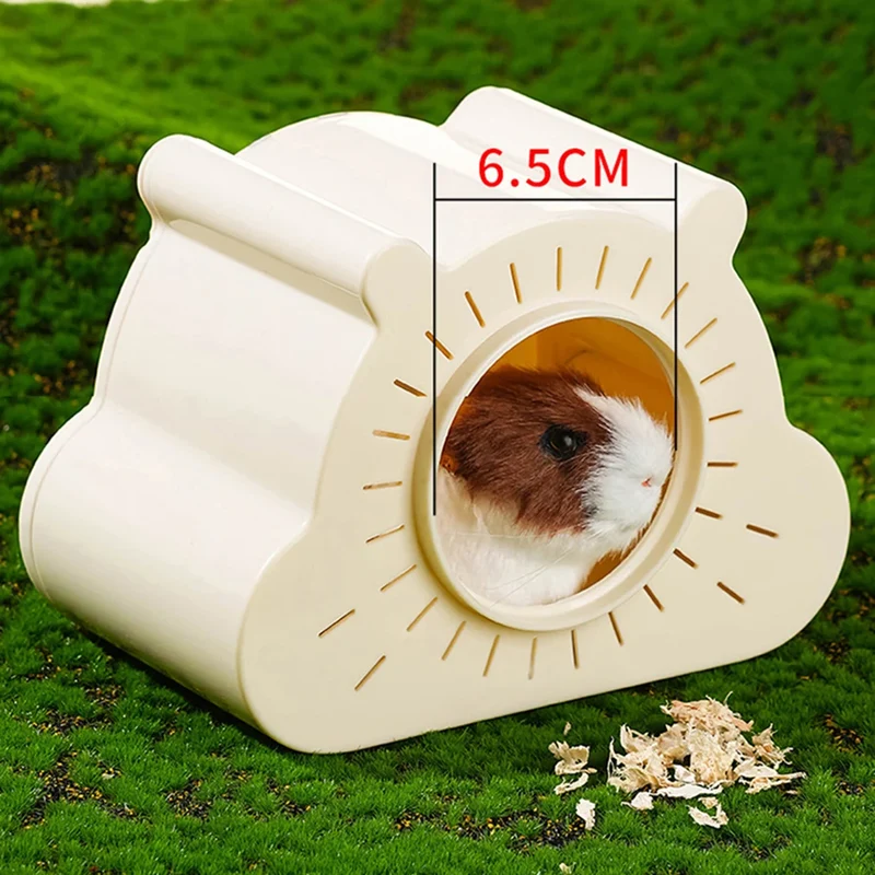 Visual Hamster Nest Flower Branch Mouse Evacuation House Four Seasons Universal Cartoon Magnetic Cage Observation House