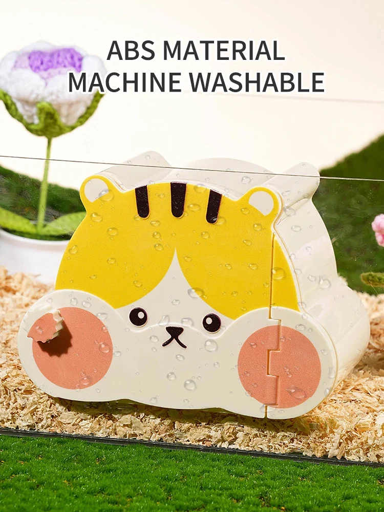 Visual Hamster Nest Flower Branch Mouse Evacuation House Four Seasons Universal Cartoon Magnetic Cage Observation House