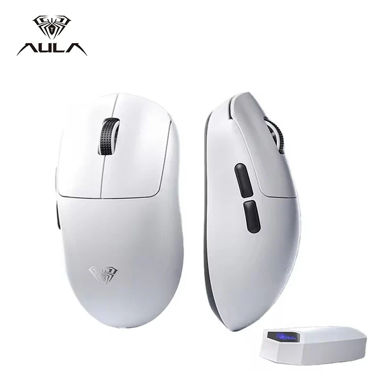 AULA SC800 Gaming Mouse USB-C Wired/2.4G 37g Lightweight 8K Paw3395 Sensor Customized Mice PC E-Sports Gamer Accessories Gifts