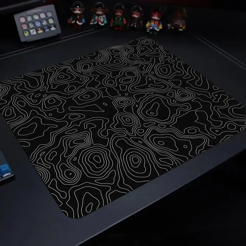 Fluid Mouse Pad 22X18 40X45 Square Computer Accessories Office Game Table Mats Rubber Anti-slip Mousepads Small Decor Desk Pads