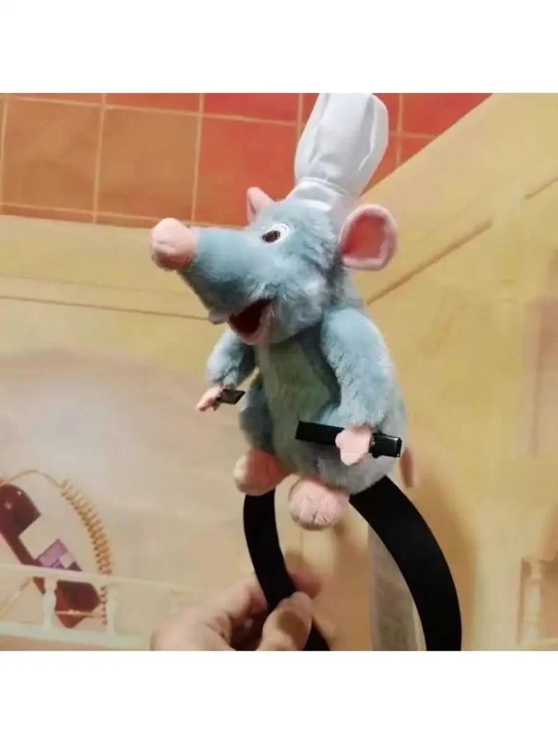 1/2pcs Whimsical Cartoon Mouse Headband - Soft and Comfortable Women's Hair Accessory for Costume Play, and Everyday Fun