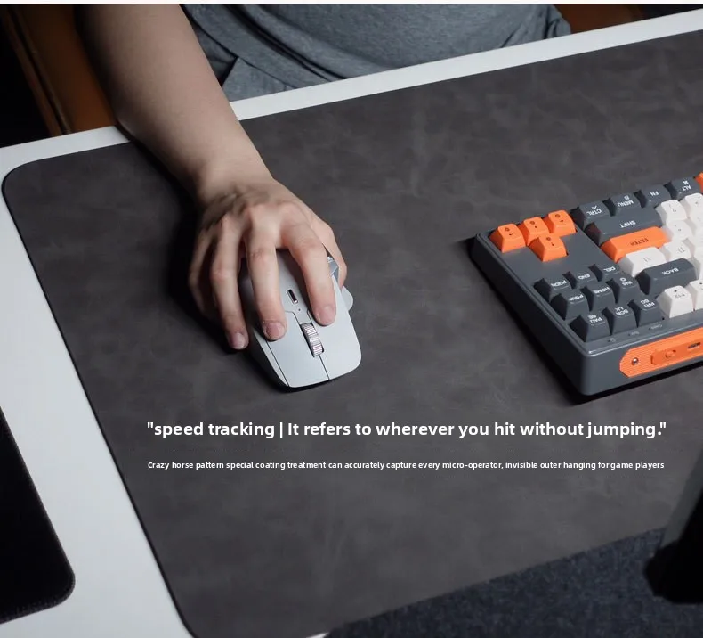 Wrist Pad Rest Keyboard Guard Three Pieces Desk Pad Waterproof PU Mouse Pad Large Mousepad Laptop Non-slip Desk Mat Mouse Mat