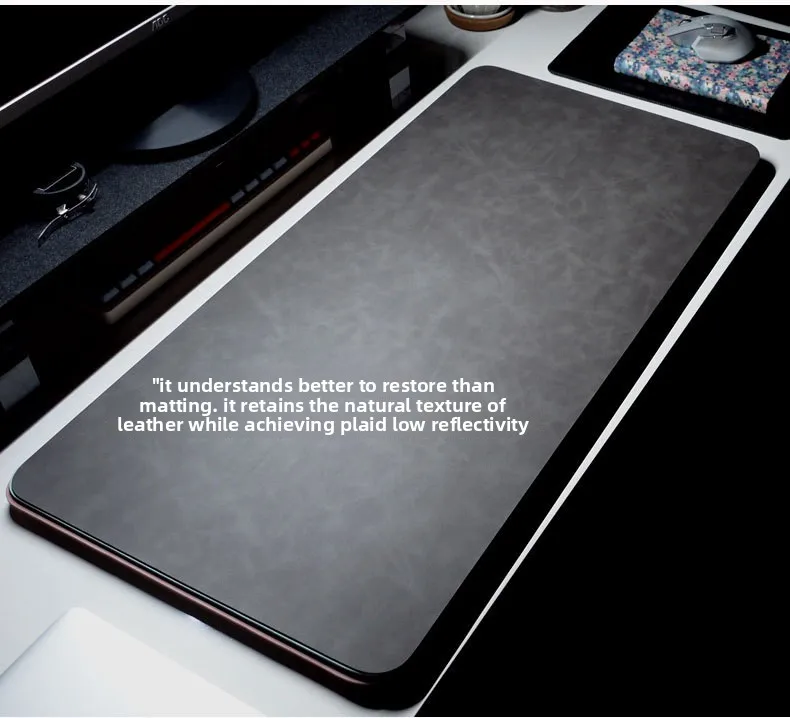 Wrist Pad Rest Keyboard Guard Three Pieces Desk Pad Waterproof PU Mouse Pad Large Mousepad Laptop Non-slip Desk Mat Mouse Mat