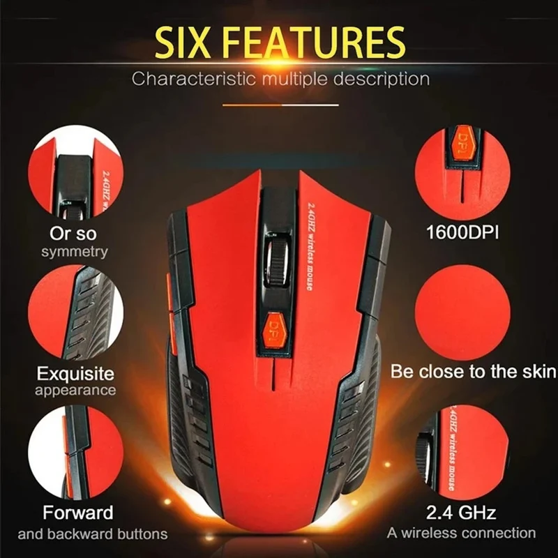 Wireless Mouse Optoelectronic Craft Gift 113 New Game Mouse New Optoelectronic Mouse in Stock