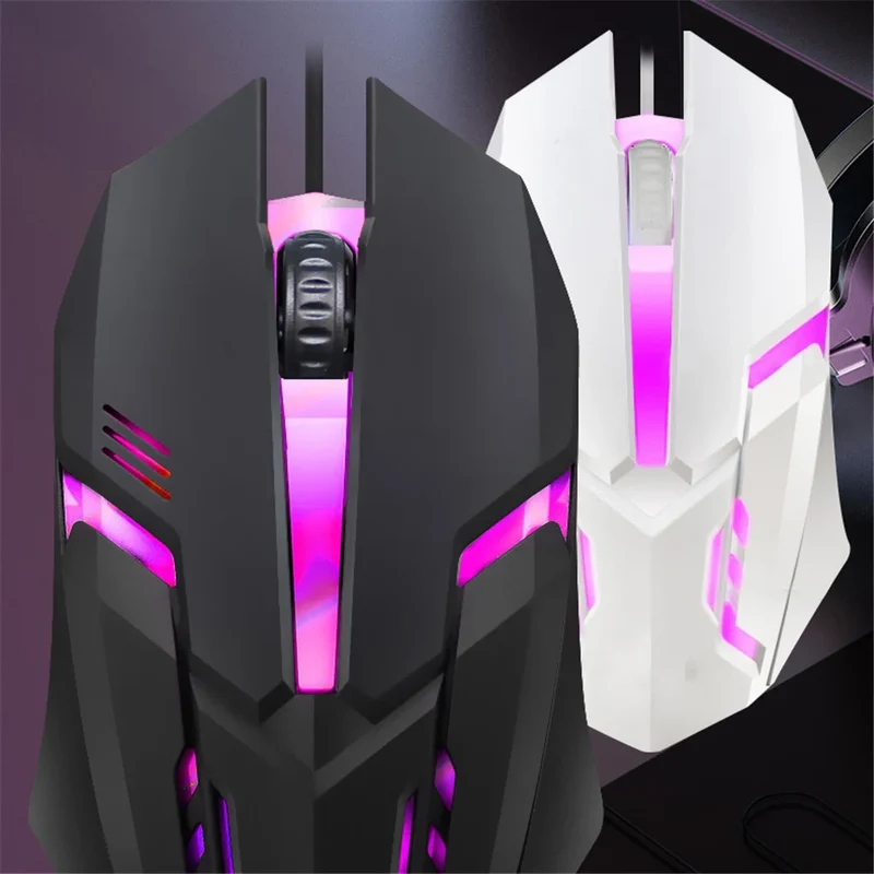 USB Wired Gaming Mouse 5000 DPI 3 Buttons Silent Mause Backlit Professional Gamer Mice Ergonomic Computer Mouse For PC Laptop