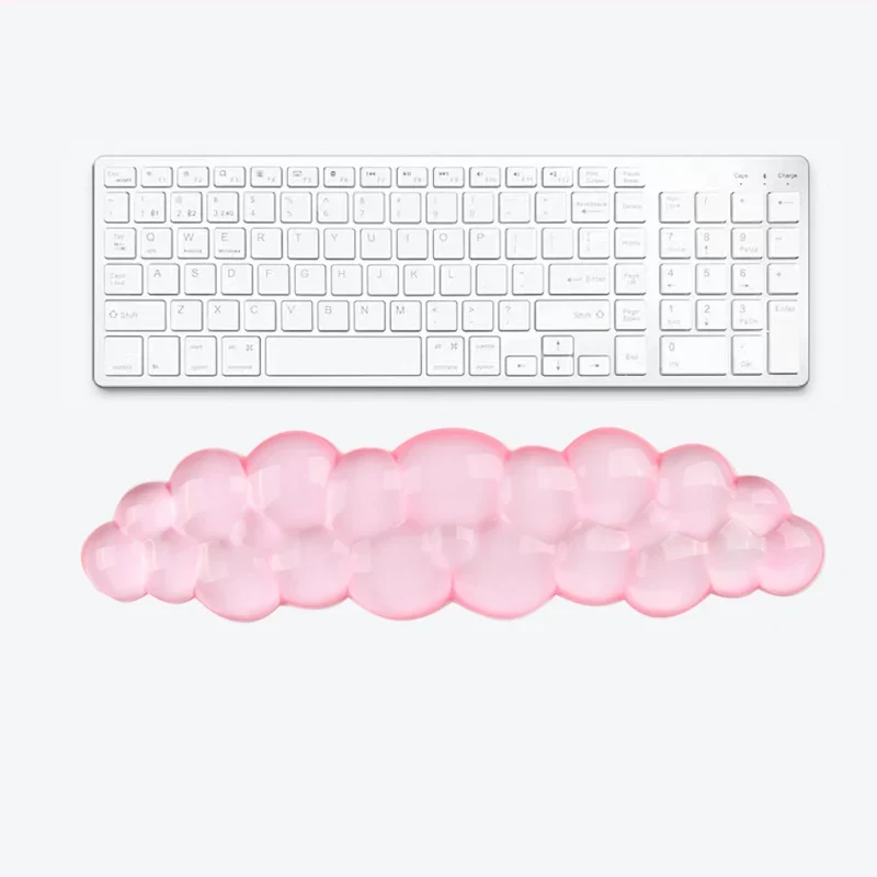 Mouse pad Wrist antislip silicone transparent Wrist brace Support Mat Memory Wrist Mouse Pad Computer Laptop keyboard Mat