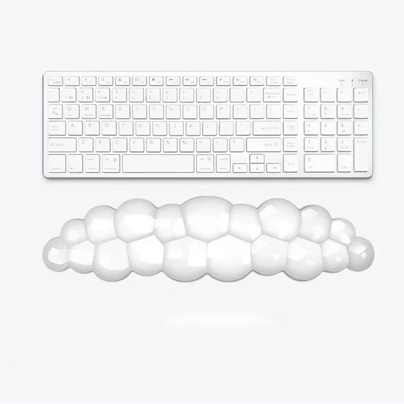 Mouse pad Wrist antislip silicone transparent Wrist brace Support Mat Memory Wrist Mouse Pad Computer Laptop keyboard Mat
