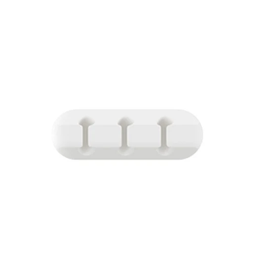 New desktop charging data cable holder multi-port creative storage wire silicone cable organizer hub