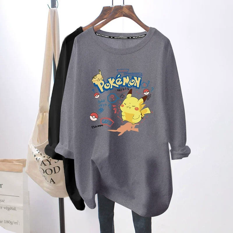 Breastfeeding Top Autumn Base Shirt Hot Mom's Out-of-the-way Breastfeeding Long-sleeved T-shirt for Spring and Autumn Postpartum Breastfeeding Clothes