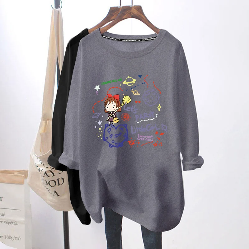 Breastfeeding Top Autumn Base Shirt Hot Mom's Out-of-the-way Breastfeeding Long-sleeved T-shirt for Spring and Autumn Postpartum Breastfeeding Clothes