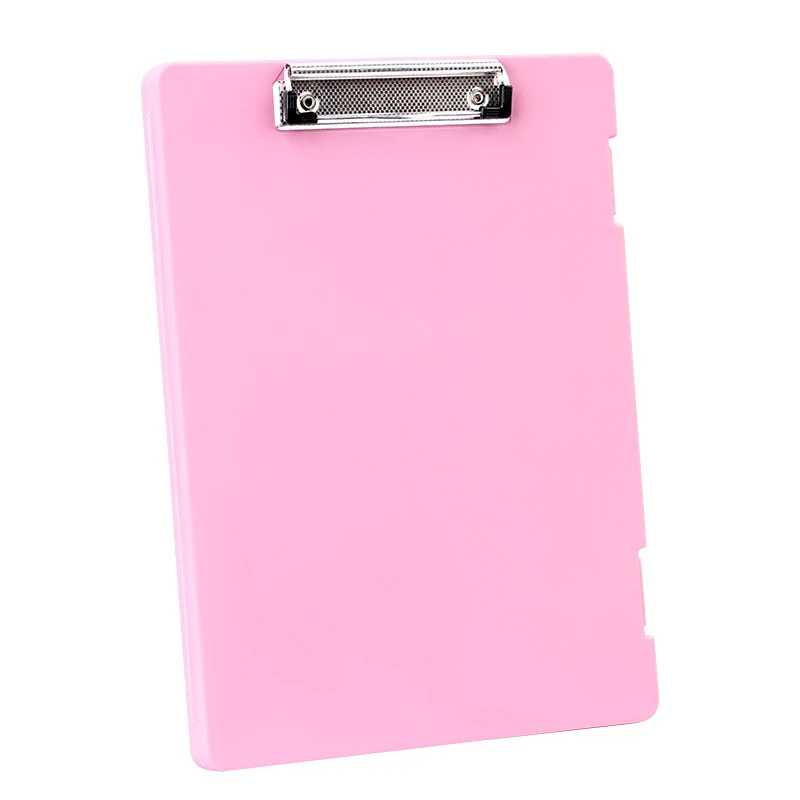Plastic board folder file box copy writing board storage box A4 data box PP transparent office supplies finishing box