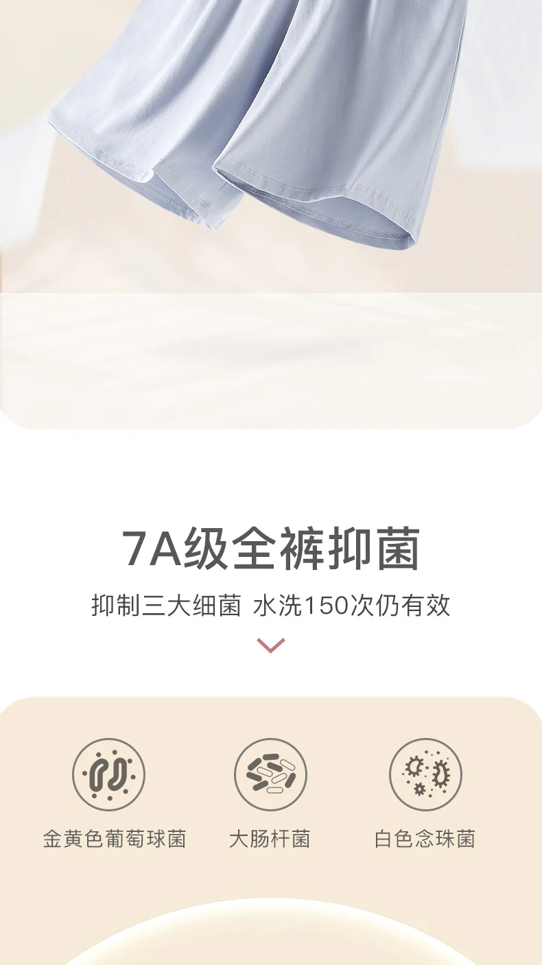 Women's Pajama Pants Summer Three-Quarter Pants Pure Cotton Thin Large Size Home Pants Large Pants Home Pants Loose Factory Wholesale