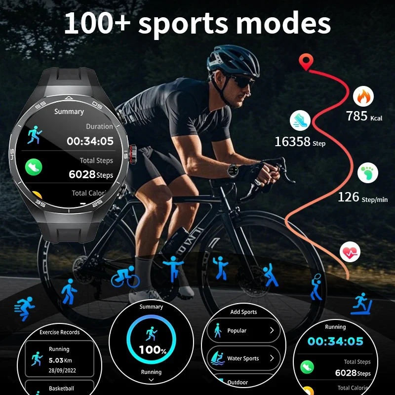 LIGE 2 In 1 Smart Watch With Earbuds NFC Smartwatch TWS Bluetooth Earphone Heart Rate Blood Pressure Monitor Sport Fitness Watch