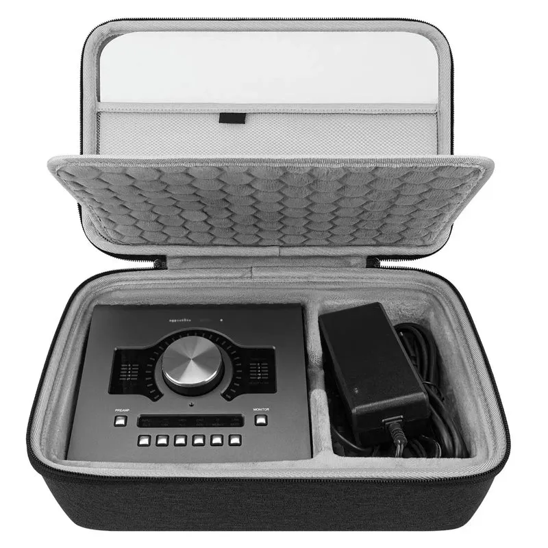 EVA Hard Shell Organizer for Apollo Twin X/Twin X Duo Gen 2 Mixing & Arranging Sound Card Handy Storage Case