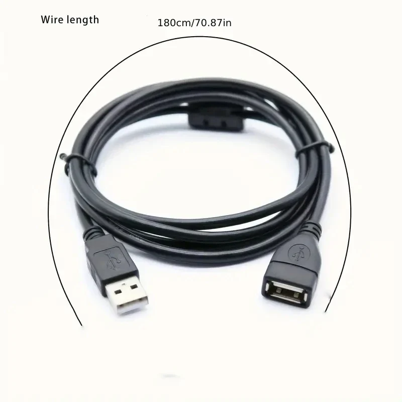 0.5/1/2/3/5 M USB Extension Cable Data Cord For Laptop TV SSD Male to Female Computer Camera Printer Connector