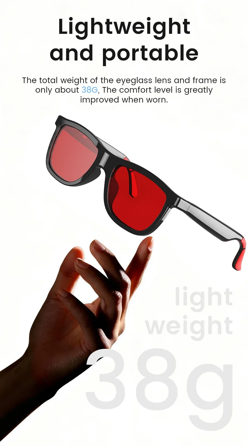 2026 AI Smart Glasses Touch Color-change Electrochromic Lens AI Translation ChatGPT BT Call Dual-mic Music Audio Sunglasses Men