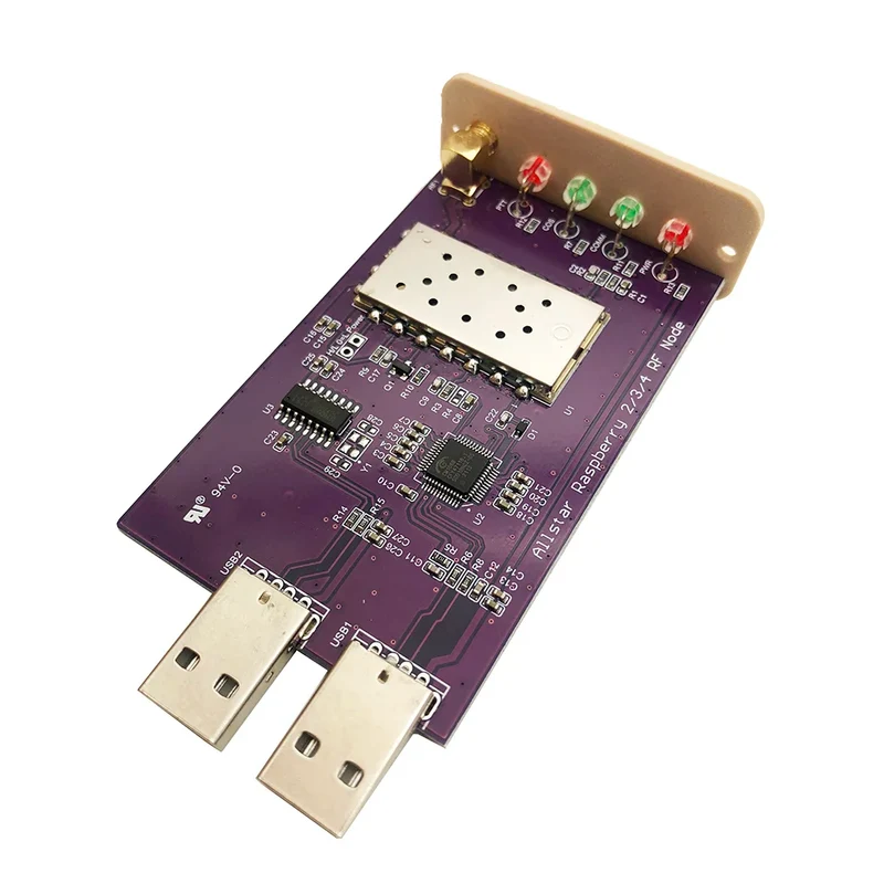 jumbospot SHARI SR110U SA818 Ham Allstar Radio hotspot Interface Compatiblewith Raspberry Pi 2/3/4 hosted Allstar node UHF
