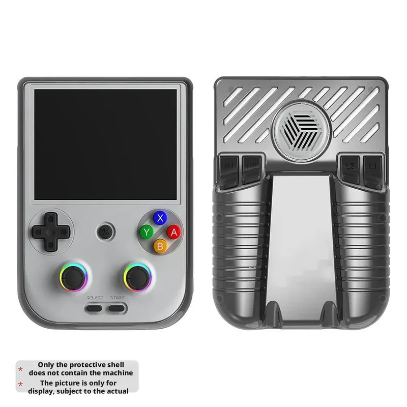 Game console protective case for anbernic RG406V transparent TPU soft Waterproof Anti Fall Protect Shell Game Console Accessory