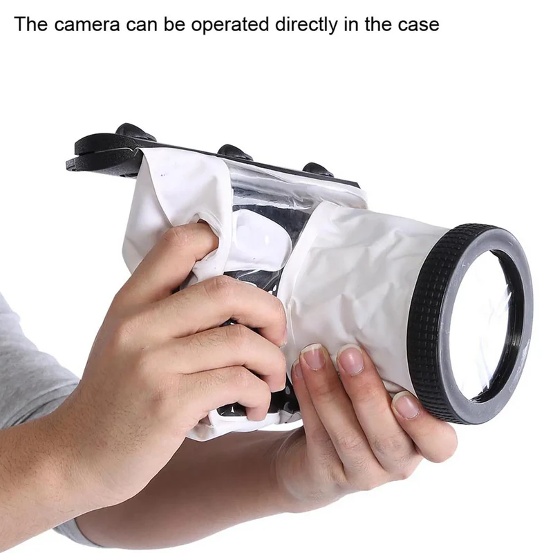 Camera Case Camera Underwater Case Tteoobl Underwater Waterproof Dving Case Bag 20M for Nikon DSLR Cameras Camera Diving Case