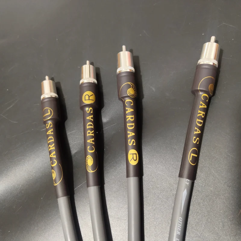 CARDAS TWINLNK IIC oxygen-free copper OFC audiophile RCA to RCA audio cable signal line with original silver plated RCA plug