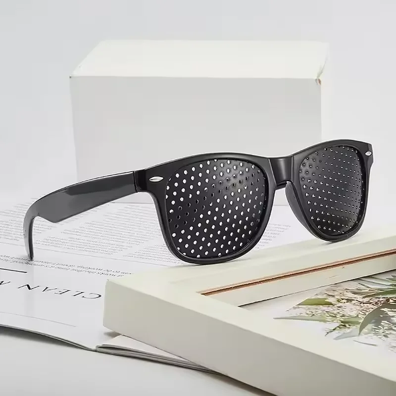Wearable Anti-fatigue Vision Care Corrective Glasses Improve Stenopeic Pinhole Pin Hole Glasses Eye Protection For Men Women