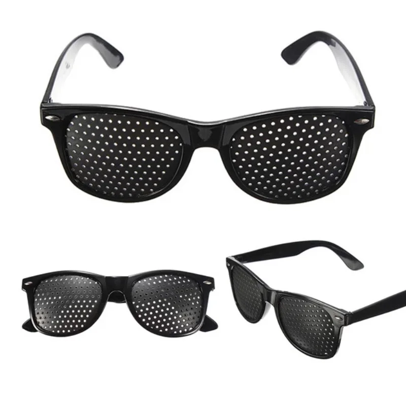 Wearable Anti-fatigue Vision Care Corrective Glasses Improve Stenopeic Pinhole Pin Hole Glasses Eye Protection For Men Women