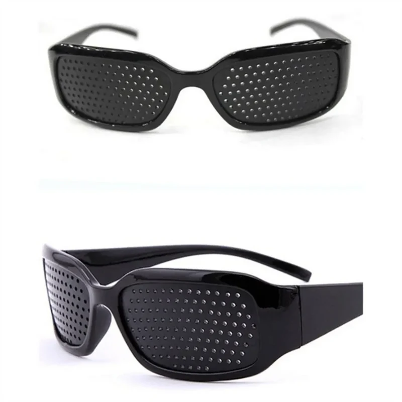 Wearable Anti-fatigue Vision Care Corrective Glasses Improve Stenopeic Pinhole Pin Hole Glasses Eye Protection For Men Women