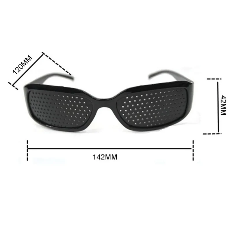Wearable Anti-fatigue Vision Care Corrective Glasses Improve Stenopeic Pinhole Pin Hole Glasses Eye Protection For Men Women