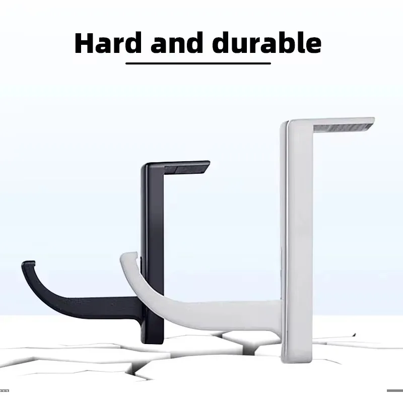 Headset Stand Durable Headphone Hanger PC Desktop Stand Table Cell Phone Holder Monitor Earphone Mounted Hook for All Headphones