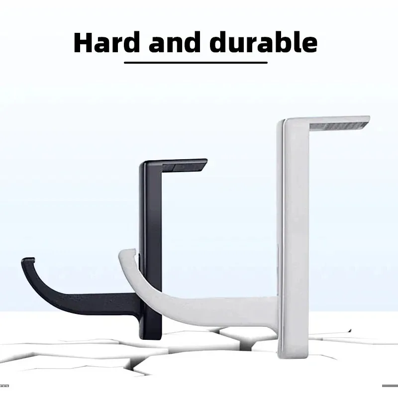 Headset Stand Durable Headphone Hanger PC Desktop Stand Table Cell Phone Holder Monitor Earphone Mounted Hook for All Headphones