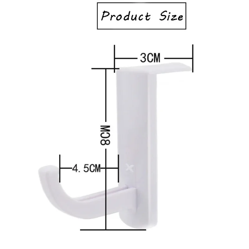 Headset Stand Durable Headphone Hanger PC Desktop Stand Table Cell Phone Holder Monitor Earphone Mounted Hook for All Headphones