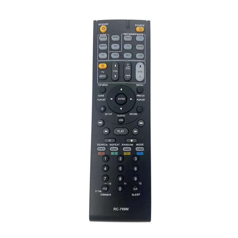 Replacement Remote Control For ONKYO TX-NR737 HT-RC660 TX-NR616 TX-NR626 TX-SR606S TX-SR307S TX-SR507 TX-SR606 AV Receiver