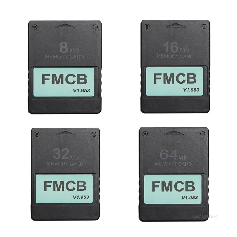 FMCB Free McBoot Card for PS2 Playstation 2 Console 8MB/16MB/32MB/64MB Memory Card v1.953 OPL MC Boot Card for PS2 Accessories