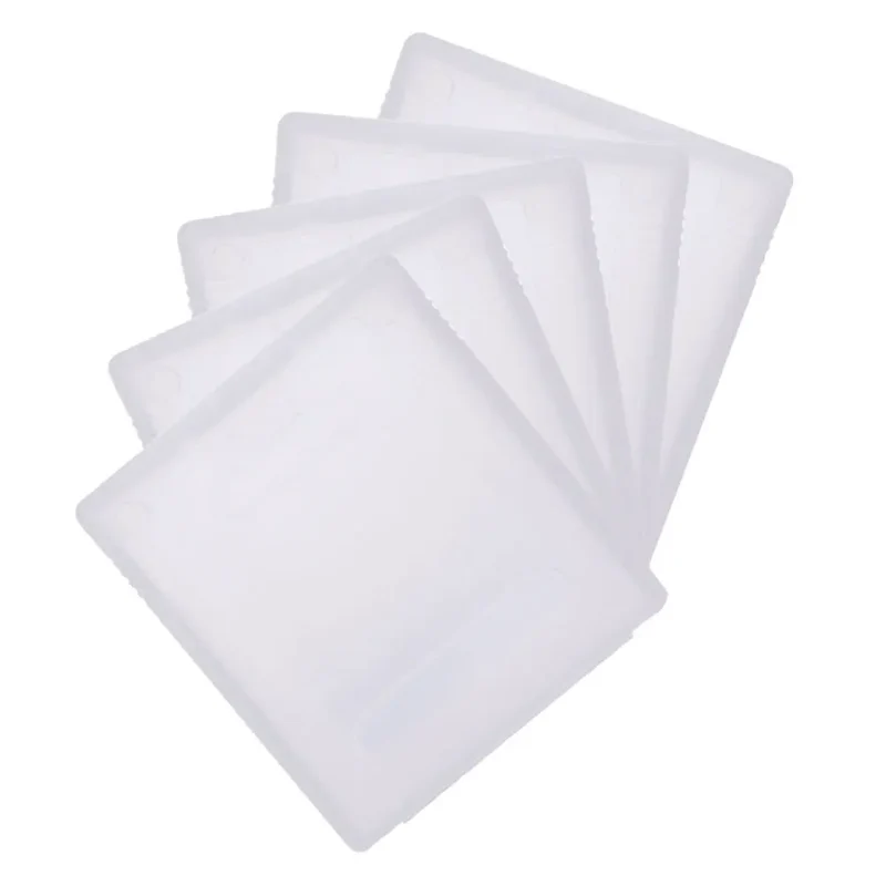 25-5PCS Plastic Game Card Cartridge Cases Transparent Anti Dust Cover Storage Boxes for Nintendo Game Boy Color Pocket GBC GBP