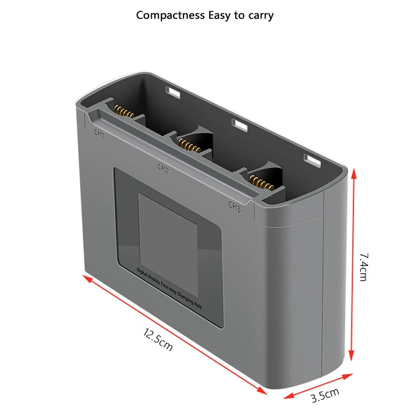 For Mavic Mini 2/SE Battery Charging Hub Drone Battery Charger Charge Three Batteries for DJI Mini SE/Mini 2 Drone Accessories