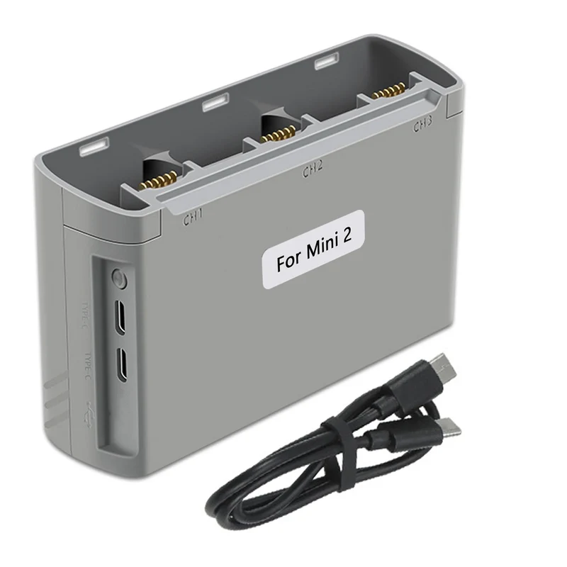 For Mavic Mini 2/SE Battery Charging Hub Drone Battery Charger Charge Three Batteries for DJI Mini SE/Mini 2 Drone Accessories