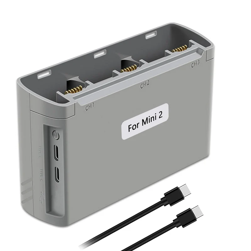 For Mavic Mini 2/SE Battery Charging Hub Drone Battery Charger Charge Three Batteries for DJI Mini SE/Mini 2 Drone Accessories