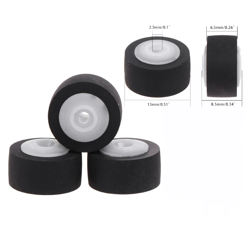 13mmx8x2 Car Press Belt Cartridge Audio Radio Tape Recorder Movement Rubber Pinch Roller Stereo Cassette Deck Wheel