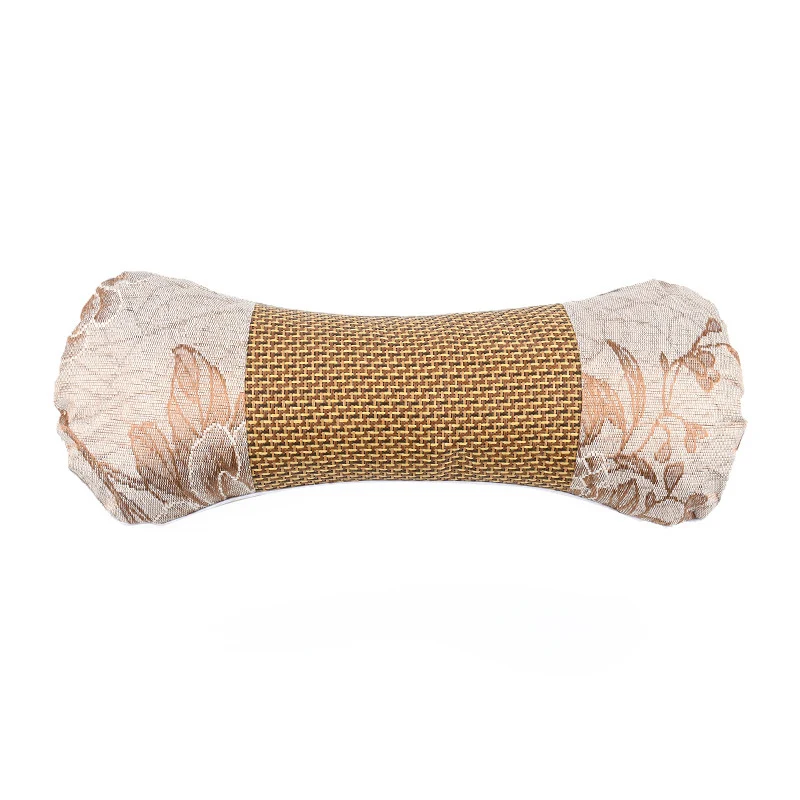 Tiktok hot heating Wormwood bone pillow Wormwood pillow Ice Silk bone cool pillow multifunctional cervical pillow factory wholesale