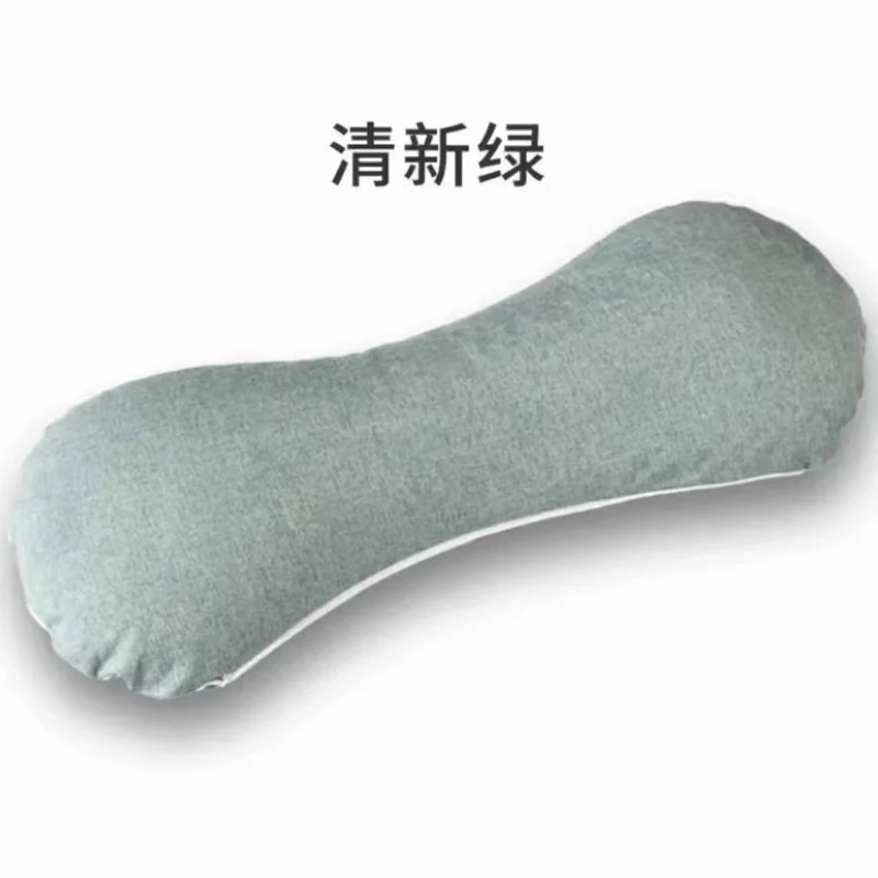 Tiktok hot heating Wormwood bone pillow Wormwood pillow Ice Silk bone cool pillow multifunctional cervical pillow factory wholesale
