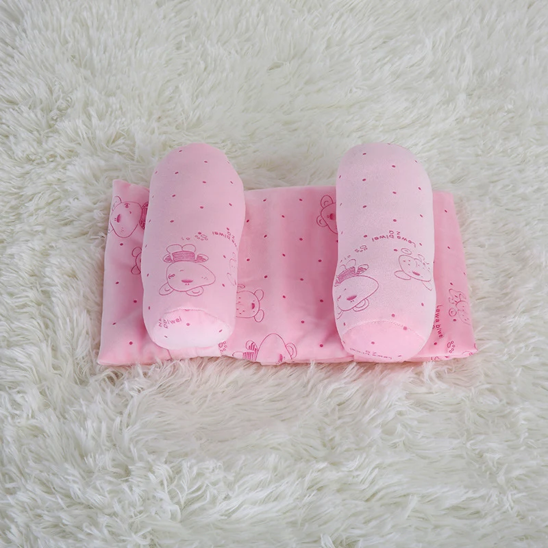 Newborn Baby Baby Pillow Baby Pillow Anti-Migraine Shaping Pillow Pure Cotton Adjustable Baby Product Pillow