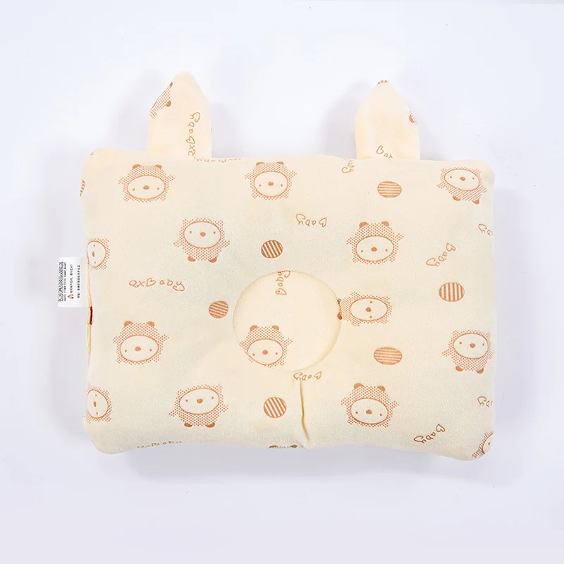 Newborn Baby Baby Pillow Baby Pillow Anti-Migraine Shaping Pillow Pure Cotton Adjustable Baby Product Pillow