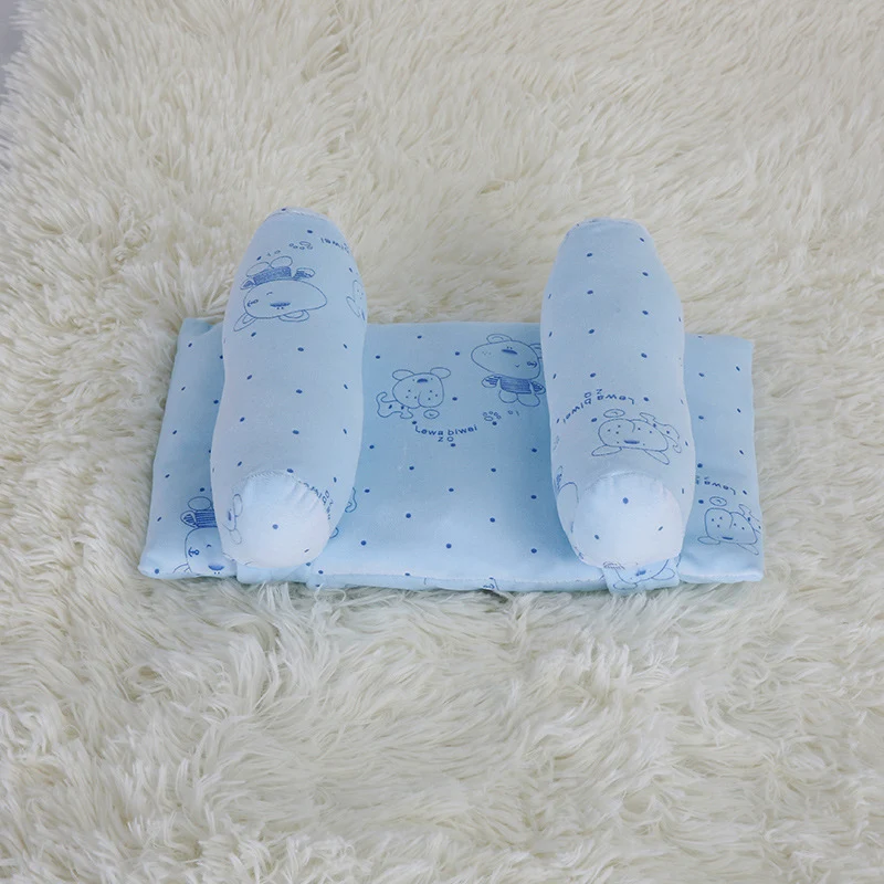 Newborn Baby Baby Pillow Baby Pillow Anti-Migraine Shaping Pillow Pure Cotton Adjustable Baby Product Pillow