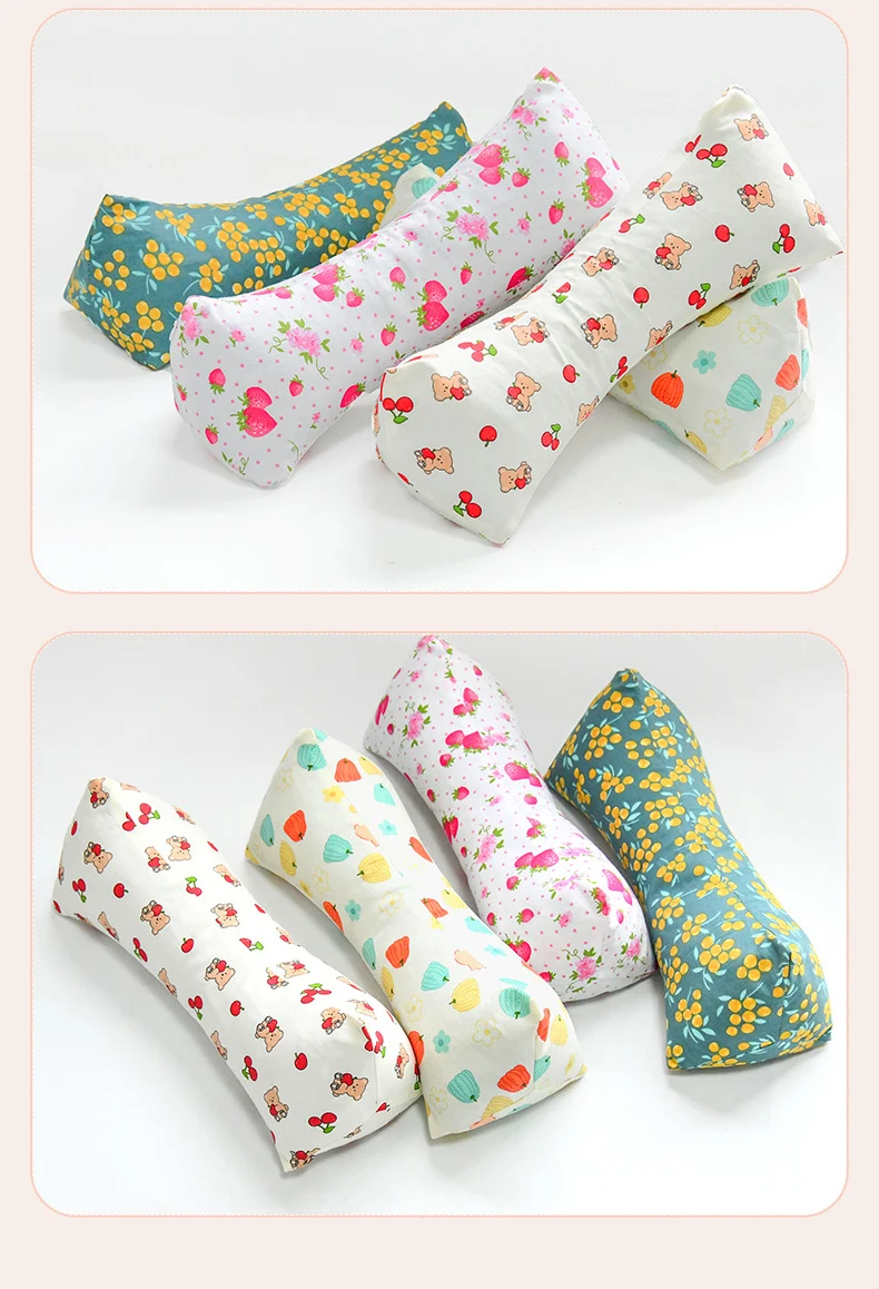 Cervical Spine Pillow Buckwheat Skin Pillow Sleeping Triangle Massage Pillow to Aid Sleep Hard Single Physiotherapy Neck Protection Buckwheat Triangle Pillow