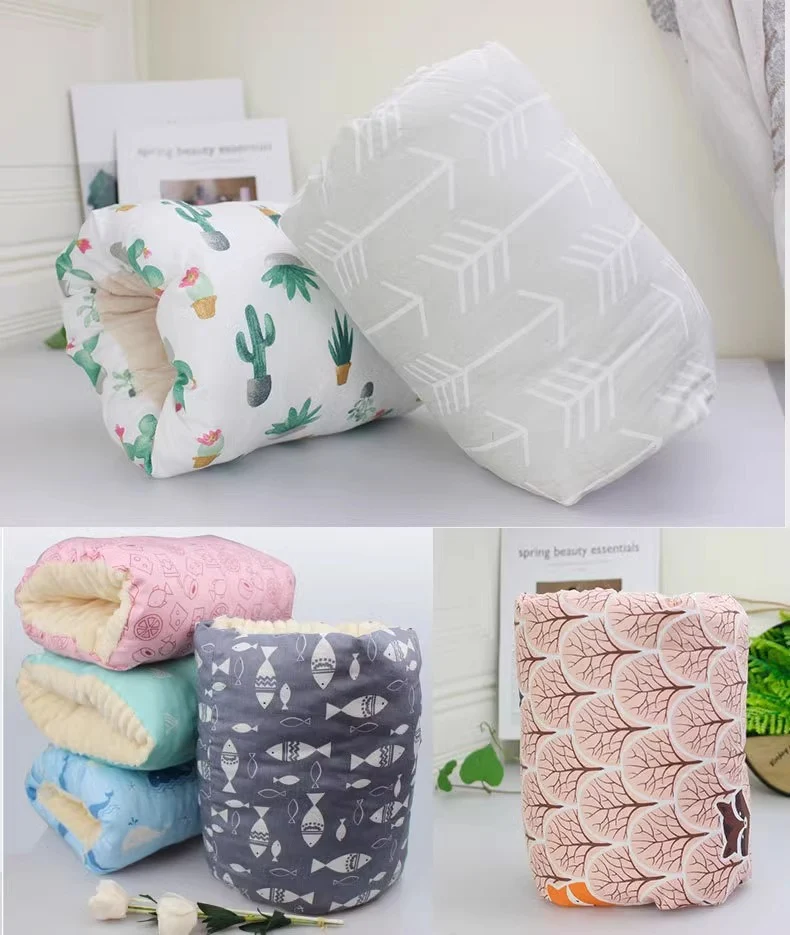 New Pure Cotton Fleece-Lined Thickeneded Soft Baby Nursing Pillow Arm Pillow Feeding Pillow Mother and Baby Supplies
