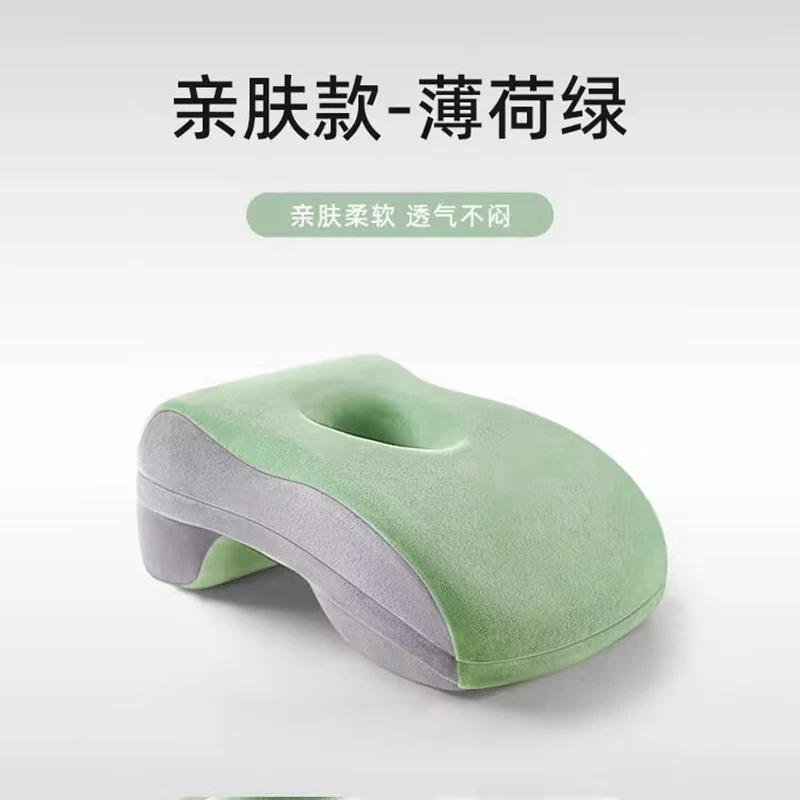 Memory Foam Nap Pillow for Primary School Students, Summer Nap Pillow, Office Desk Removable and Washable Pillow